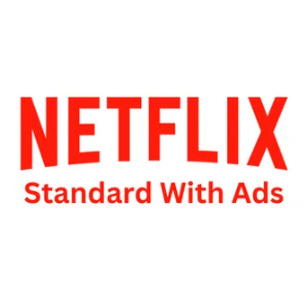 Netflix Standard with Ads logo